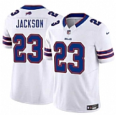 Men & Women & Youth Buffalo Bills #23 Dane Jackson White 2025 F.U.S.E. Vapor Untouchable Limited Stitched Jersey,baseball caps,new era cap wholesale,wholesale hats